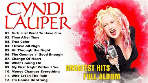 youtube cyndi lauper|cyndi lauper greatest hits album.